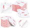 Ailvor Klebepads Doppelseitig Extra Stark, 60 Stück Doppelseitiges Klebeband, Transparent Klebeband Pads Waschbares, Spurloses Klebestreifen für Wände, Boden, Kunststoff, Metalle (Quadrate, Runde)