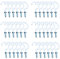 Xiaozhenjida 30 Pcs 1 inch White Screw-in Cup Hooks - Vinyl Coated Screw Hooks for Hanging Plants