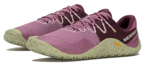 Merrell Women's Trail Glove 7 Barefoot Training Shoe, Fondant/Plumwine, 5.5 UK