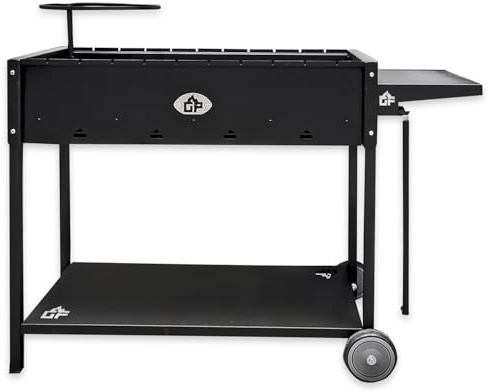 Grillpeter Mangal Batyr 80 Schaschlikgrill mit Ablage und Topfhalter