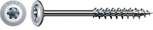 SPAX-S Tellerkopf T-Star T50 Teilgewinde Cut WIROX, 25 Stück 160-0251011001605