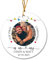 Christbaumschmuck Keramik Weihnachtsanhänger Anhänger Weihnachtsbaumschmuck Hängende Ornamente Weihnachtsdeko Unser Erstes Foto Als Herr Und Frau, Personalisiertes Bildfoto 2023, Foto, Für Das