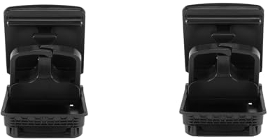 LIGUSTRUM 2X Noir Accoudoir Central Porte-Gobelets Arriere pour 5 Golf 5 6 Lapin