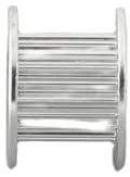 GT2 2GT 20 Zähne Synchron Timing Umlenkrolle Bohrung 3 4 5 6 8mm Mit Lager for 6 10 15mm Gürtel 3D Drucker Zubehör (Color : 10mm, Size : Smooth 4mm Bore)
