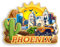 Quwsne Kühlschrankmagnet Phoenix Arizona USA Kühlschrankmagnet Stadt Reise Souvenirs Touristengeschenke 3D klassische Sehenswürdigkeiten handgefertigt Handwerk Heimdekoration -301, QS-WC-301