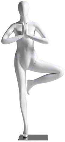 Kleiderpuppe Schneiderpuppe Boutique Schaufensterpuppe Für Yoga Kleidung Display, Fiberglaspuppe Für Einzelhandelsgeschäft, Bekleidungsgeschäft Und Schaufenster, Schulter 38cm, Brust 83cm