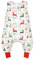 WYTbaby Schlafsack mit Füßen 2.5 Tog 100% Baumwolle Schlafsack Baby Winter Herbst Warm Babyschlafsack Für Jungen Und Mädchen, 70cm/Baby Höhe 65-80cm