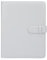 Fotoalbum Einsteckalbum, PU lederumschlag erinnerungsbuch,128 taschen foto album kartenhalter fotoalbum klein Transparenz Flexibilität, Fotoalbum zum,für fotoerinnerungen. (White)