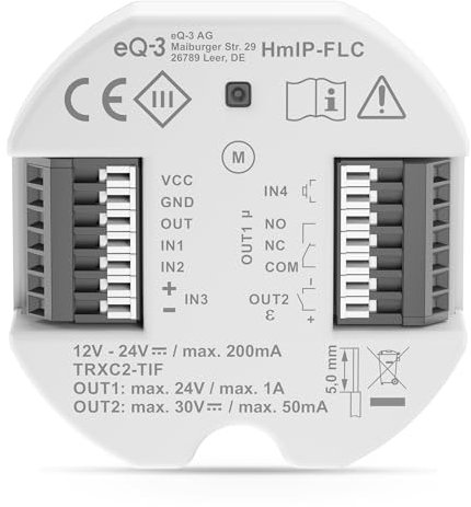 Homematic IP Smart Home Universal Motorschloss Controller, 160578A0