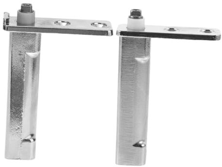 HOMSFOU Bisagra profesional de acero inoxidable para congelador, pieza de repuesto duradera para un funcionamiento suave de la puerta del congelador, para uso doméstico y comercial