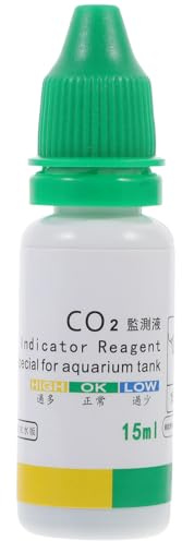 Zerodeko Liquide de Test Aquarium Indicateur Précis Qualité Eau pour Aquarium Plantes et Poissons Facile à Utiliser