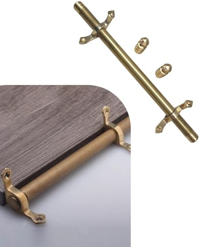 QUSYZD Verstellbare Treppenläuferstangen, sichere Befestigung von Treppenteppichen mit Halterung und rutschfestem Schlauch für Treppenmatten, 50 cm / 20 Zoll / 1,6 Fuß,50cm/20in/1.6ft