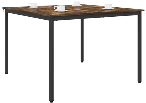vidaXL Esstische 110 x 110 x 75 cm Metall Rechteckig