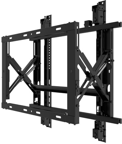 Hydraulische TV-Wandhalterung, Teleskopierbare Wartungshalterung for Frontgeräte, Beweglicher Universelle Feinjustierungshalterungen, for LED-, OLED- Und Curved-Bildschirme