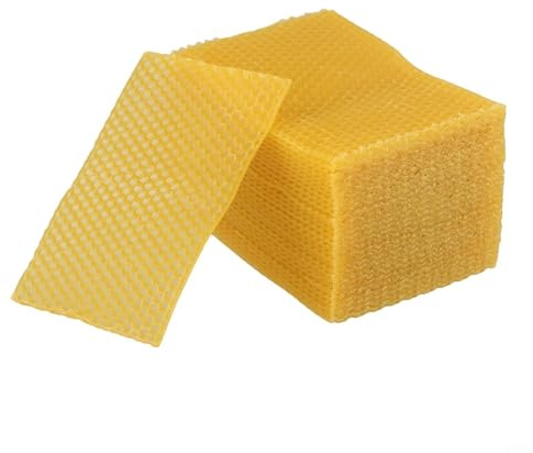 30 stycken bivax mittväggar 9 x 13,2 cm naturliga vaxkakor för biodlare verktyg bikakestorlek standard