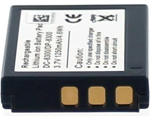AGI 3479-Ionen 1000 mAh 3,7 V Akku wiederaufladbar – Akkus (1000 mAh,-Ionen (LiIon), 3,7 V, 1 Stück (S))