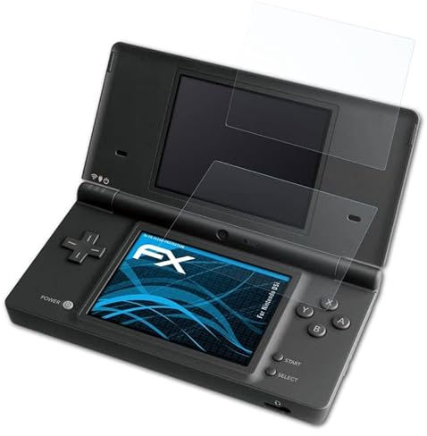 atFoliX Schutzfolie kompatibel mit Nintendo DSi Folie, ultraklare FX Displayschutzfolie (3er Set)