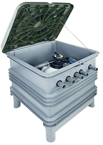 Astralpool - Piscina Enterrada Ramsés Aster 550 + Sena 1 Cv S/A - 1.13 m de Altura - Para Piscinas Residenciales