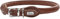 HUNTER Round & Soft Hundehalsband, Leder, Nappa, rundgenäht, weich, 50 (M), braun