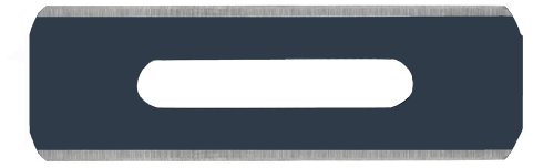 Personna GIDDS2-2488413 Heavy Duty 100 Slotted Round Corner Double Edge Carpet Blades