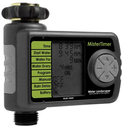 Mister Landscaper Mwlt-Timer Mister Minuteur d'irrigation Goutte à Goutte