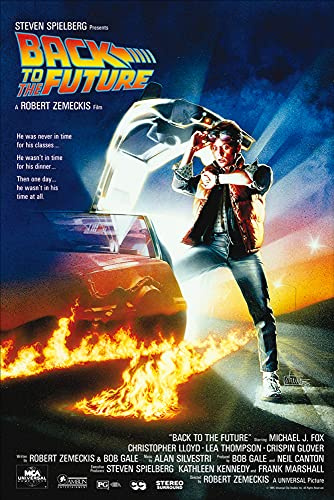 1art1 Zurück In Die Zukunft Poster Michael J Fox, Christopher Lloyd Plakat | Bild 91x61 cm