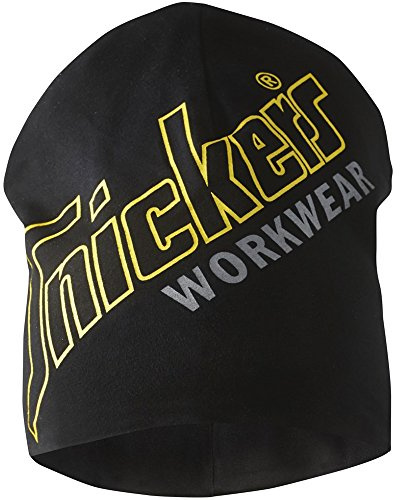 Snickers Workwear 9017 AllorundWork bedruckte Baumwoll-Mütze, schwarz, STD bzw. Einheitsgröße