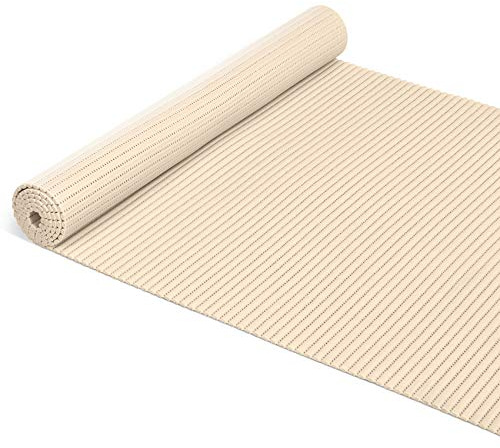 Badematte Badvorleger Weichschaummatte Badläufer Antirutsch Creme 65x300cm