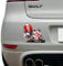 Marco Simoncelli (58) Cartoon Effect Funny Decal Sticker - Car, Laptop, Doors or Walls - Ideal for Camper Vans, Caravans, Cars and Vans - National Pride