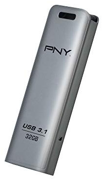 PNY Elite Steel Clé USB 3.1 – 32Go, Métal