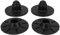 Car-Parts24 4x Federunterlagen Federgummi Hinterachse oben unten Astra GH Zafira AB