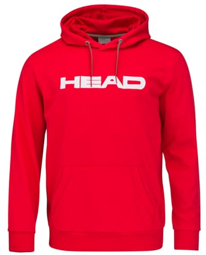 HEAD CLUB BYRON Hoodie Men, rot, M