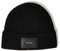 Calvin Klein Herren Patch Beanie Strickmütze, Ck Black, One Size