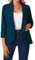 MINTLIMIT Womens Long Sleeve Blazer Open Front Jacket Suit Work Office Tops Shawl Lapel （ForestGreen,XL）