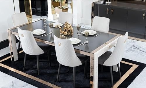 Tisch Massiv Holz Möbel aus Italien Esszimmer Tische Einrichtung Esstisch Luxus