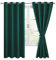 Hiasan Verdunklungsvorhänge Gardinen mit Ösen,Weihnachten Waldgrün Blickdicht Vorhänge,2 Stück,132 x 160 cm (Breite x Höhe),Vorhänge Kurz,weiche Schiebevorhänge für Schlafzimmer,Wohnzimmer usw.