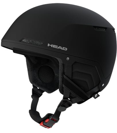 HEAD COMPACT Evo Ski- und Snowboardhelm, Schwarz, XS/S