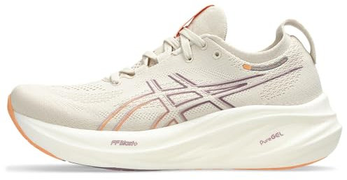 Asics 1012B601-250 Gel-Nimbus 26 Damen Oatmeal/Faded ORANGE EU 40