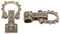 DELORIGIN Schädel Messer Lanyard Perle Aus Messing, Tibetischer Lanyard Abstandshalter Perlen Retro-Messer EDC Charms Anhänger Für Reißverschluss Schlüsselanhänger Armband Halskette Basteln Männer