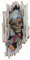 Nemesis Now Iron Maiden Killers Wall Plaque - 30.5cm Cream Resin, Official Merchandise, Killers Album Wall Ornament, Iron Maiden Home Decor, Cast in Finest Resin, Expertly Hand-Painted