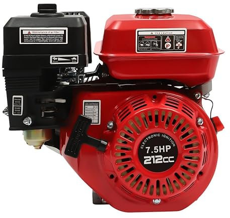 Motore a benzina a 4 tempi, motore da 7,5 PS, motore a benzina, generatore go-kart generatore, generatore a benzina, stazionario, spegnimento automatico a basso livello dell'olio.