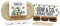 Gift Republic Bonsai Tree Growing Kit Sow & Co Biodegradable Grow Kit Gardening Gift Bonsai Seeds No Soil Eco-Friendly Growing Set Kids, Teens, Adults, Brown
