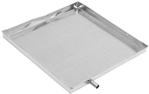 Hoement Tropfschale Für Externe Klimaanlage Ablaufwanne Für Klimaanlage Wasserschale Aus Metall Auslaufsichere Tropfschale