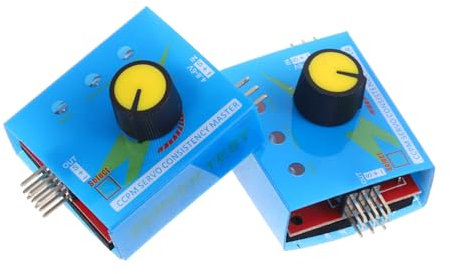 Angoily Prova dello sterzo componenti elettronici Tester Esc multifunzione Controller del motore dello sterzo Tester per motori brushless RC Maestro dell'Esc Componente elettronico