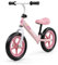 OKBABY Laufrad Little-Princess – Fahrrad ohne Pedale für Kinder ab 24 Monaten, Leichter und Verstellbarer Rahmen – perfekt für die Entwicklung von Gleichgewicht und Koordination – bis zu 30 kg – Pink