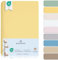 BARBONS Spannbettlaken für Baby/Kinderbett - 100% Jersey-Baumwolle Oeko-TEX Standard 100 Zertifiziert Bettlaken für Babybett (Bananen - 60x120cm / 70x140cm)
