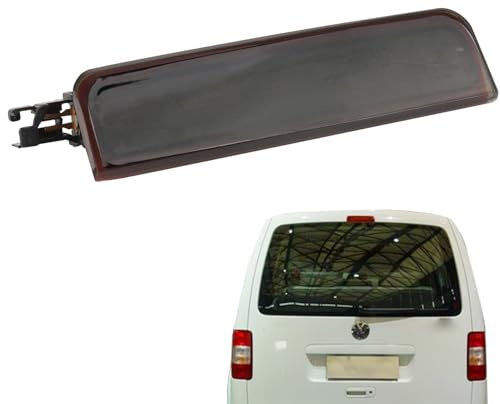 liangren 2K0945087C Drittes 3. Bremslicht Zentrum Hohe Bremsleuchte Ersatz für 2004-2015 VW Caddy 3 Mk3 Estate Box schwarz