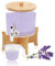 2.82L Contenant Lessive Liquide avec Robinet, Rangement Lessive Liquide Buanderie avec Couvercle et Tasses à Mesure Laundry Detergent Dispenser Laundry Jars Distributeur Lessive