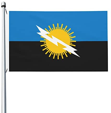 Banderas Bandera Del Estado Zulia Garden Flag Resistentes A Rayos Uva Bandera Color Brillante Banderas Para Exterior Patio Fiestas 150X90Cm