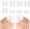 16 Pcs Toe Protectors, Silicone Toe Caps Great for Wen & Women Running, Walking, Prevent Blister, Corn, Calluses, Sore Toes, Friction Injury